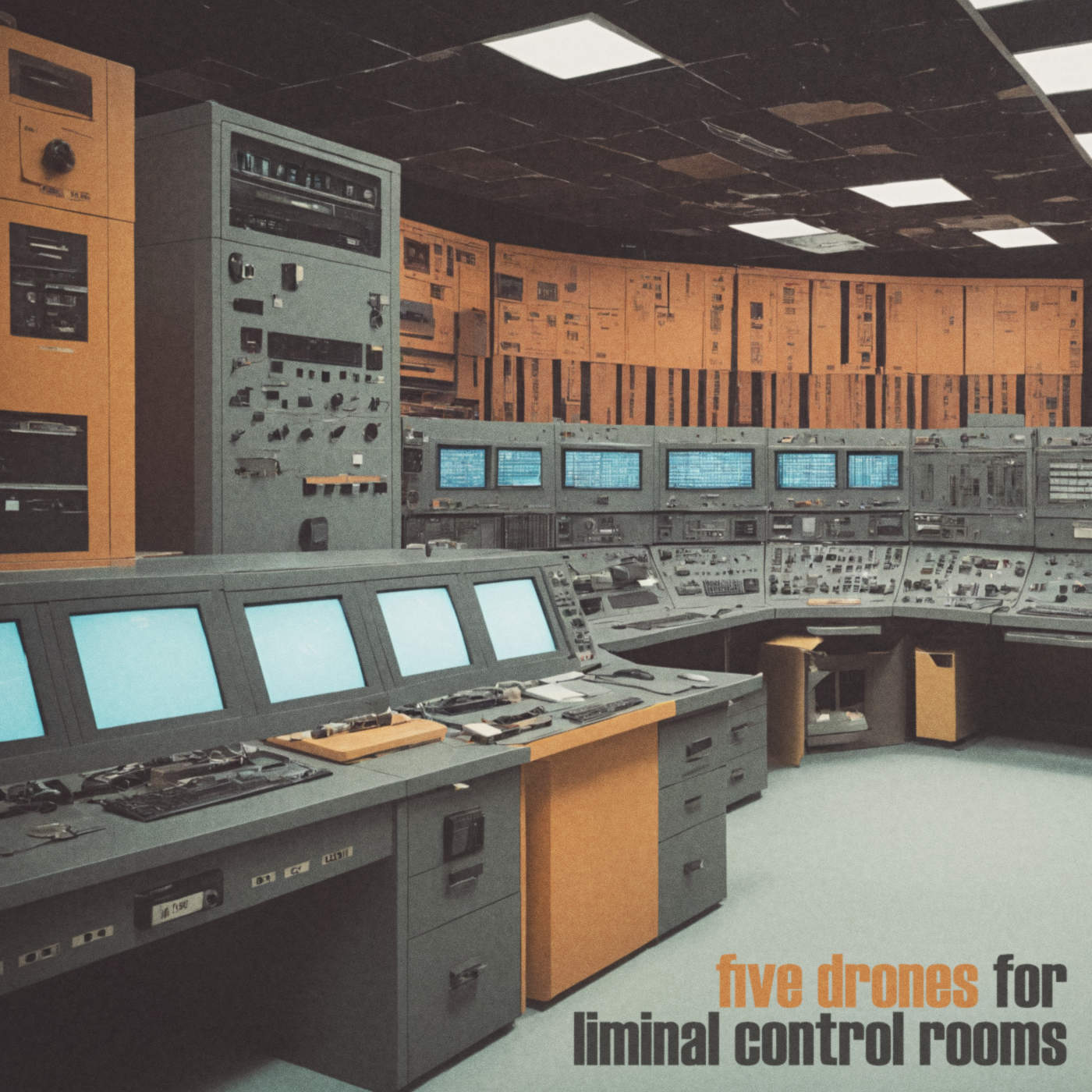 five drones for liminal control rooms